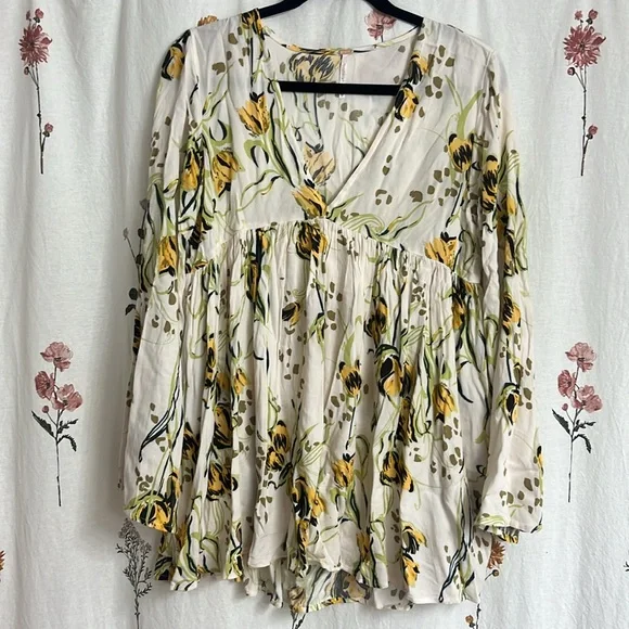 Free People Floral Tunic - Picture 2 of 6